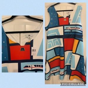 Disney Monorail Dress NWT 1X